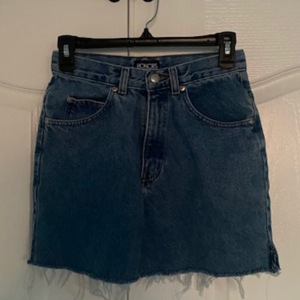 Vintage Hugh waisted denim shorts